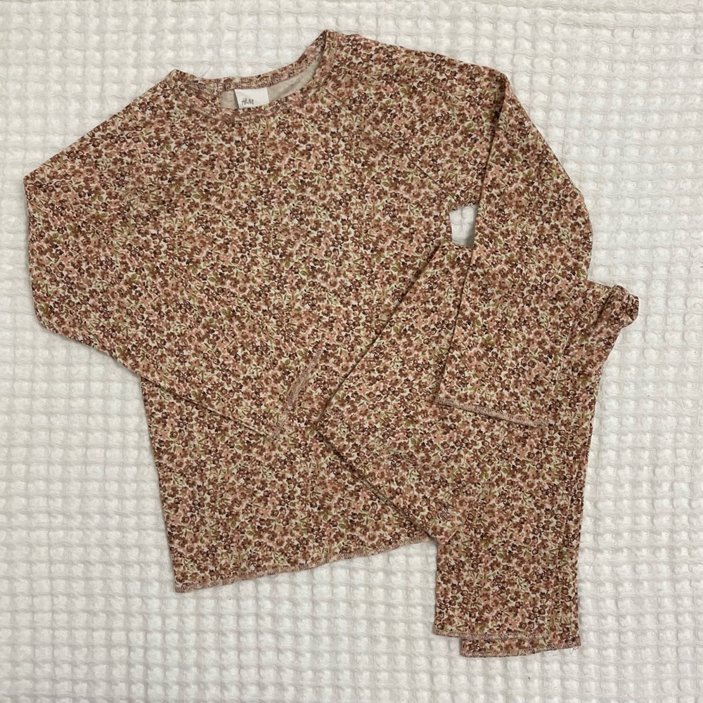 NWT H&M Floral Set baby girl size 9-12m
